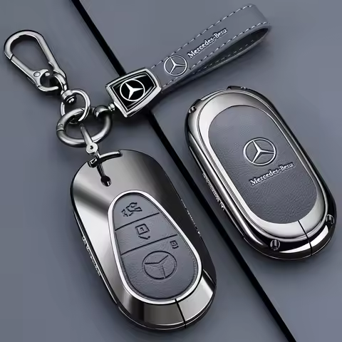 25-piece Mercedes-Benz GLC 300L key cover C260L E300L shell C200 car clip S400 men's E350EL premium 
