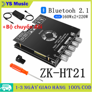 【Hà Nội gửi】ZK-HT21 TDA7498E Bluetooth kỹ thuật số mô-đun khuếch đại công suất 160Wx2 220W ZK-HT21 2