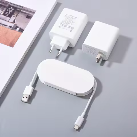 Vivo 66W EU US Fast Charger FlashCharge 2.0 Adapter Type C Cable For VIVO X80 X70 X60 S18e S17e S16 