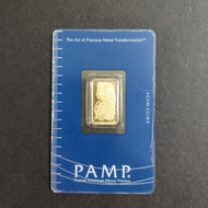 [ GOLD BAR ] PAMP SUISSE GOLD BAR 5 GRAM - LADY FORTUNA (FINE GOLD 999.9)