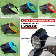 FAZZIO HEADLAMP COVER FAZZIO VISOR YAMAHA FAZZIO ONE SET FULL ACRYLIC PNP MATERIAL YAMAHA FAZZIO PM5