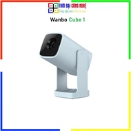 Wanbo Cube 1 Projector Full HD 1080P Cheap Smart TV for Bedroom Watching Movies