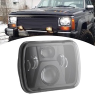 H4 7in LED Square Headlight High Brightness 12‑24V Headlamp Fit for YJ