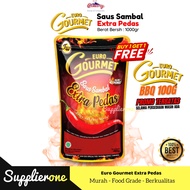 Euro Gourmet Saus / Saus Sambal Euro Gourmet / Saus Extra Pedas Euro Gourmet / Saus Tomat Euro Go