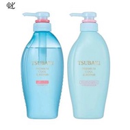 資生堂 - Premium 山茶花極致冰感潔淨洗護套裝(洗頭水 450ml+ 護髮素450ml)【平行進口】