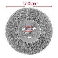 150mm Stainless Steel Wire Wheel Brush Bench Grinder Abrasive Tools Rotary Tool Woodworking Polishin