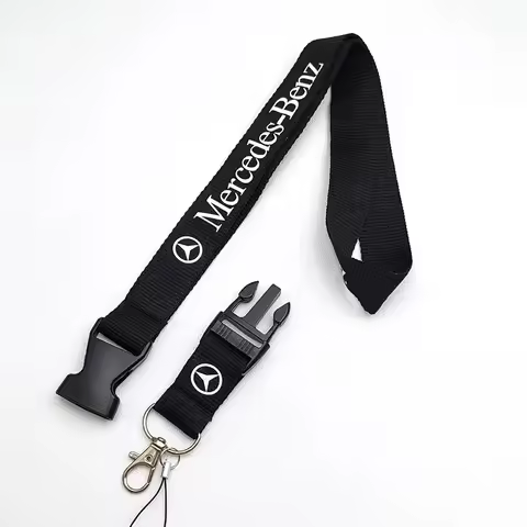 Benz Lanyard Keychain For Mercedes AMG W203 W204 W205 W212 W246 A B C E CLA GLA GLC CLE GLS Class In