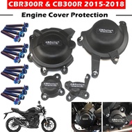 Motorcycles Engine cover Protection case for case GB Racing For HONDA CBR300R & CB300R 2015-2018 GBR