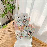 Airpods /airpod pro case   小白 蠟筆小新 藍牙耳機保護套/保護殼 第一代，第二代通用