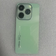 AAAA Quality For Infinix Hot 40i X6528B X6528 Back Battery Cover Housing Case  With Camera LensRepai