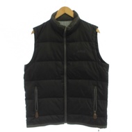 Aigle Down Vest Zip black Direct from Japan Secondhand