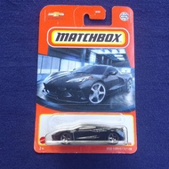HITAM Diecast Matchbox Mbx Chevrolet 2020 Corvette C8 Black
