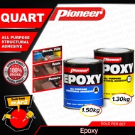 PIONEER All Purpose Epoxy Quart All Purpose Structural Adhesive Resin Mortar For Repair And Bonding 