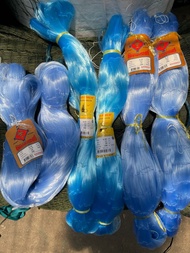 ตาข่ายดักปลาเนื้อเปล่าเอ็น0.20 สินค้าคุณภาพ 👍ลึก 20/30/50/100ตา มีขนาด 2 เซน-16เซน👍 ยาว 180เมตร