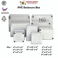 TC Weatherproof Enclosure Box IP56 /Junction Box/ PVC Electrical Box /Autogate /CCTV camera cover box /Outdoor/ 4 x 4