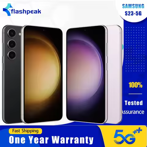 Samsung Galaxy S23 S911U1 5G Mobile Phone 6.1" 8GB RAM 128GB ROM NFC 8K Video Snapdragon 8 Gen 2 Oct