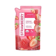 WATSONS STRAWBERRY CREAM BODY WASH REFILL 900ml