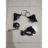 Mini groupset mtb shifter RD FD 3 x 9 speed microshift