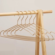 🇸🇬 10pc Gold Brass Scandinavian Stainless Steel Anti-rust Minimalist Hanger | Z Hangers | | Pants Ha
