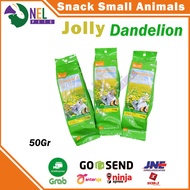 JOLLY DANDELION 50gr Chincilla Rabbit Guinea Pig SNACK/ JP95