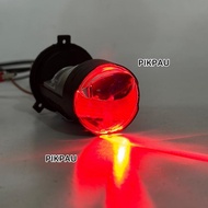 MERAH IBRIGHT H4 ZE0 Headlight 3 Colors All Weather Blue Lens - Red - 3 Colors