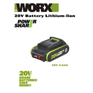 Worx 20v Battery Lithium-lion