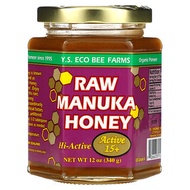 Y.S. Eco Bee Farms, Raw Manuka Honey, Active 15+, 12 oz (340 g)
