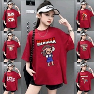 Oversized Children's T-shirts for August 17th, Ages 3-14 Years,/ 17 August, Merderka Clothes,/ Stree