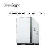 Synology DS223J NAS DiskStation 2-Bays NAS Data Backup Storage with Quad-Core Processor 512MB DDR4