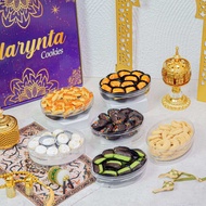CLARYNTA COOKIES 6in1 Hampers Lebaran Isi 6 Toples Kue Kering Paketan Lengkap Nastar Keju Kastangel