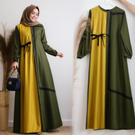 Gamis Abaya Maxi Wanita | Polos Simple Daily | L–5L