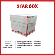 Styrofoam Mini Star Box Fish Box Ice Box Insulation Box