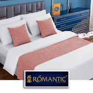 BedRunner/Selendang kasur Peach by ROMANTIC standard Hotel minimalis