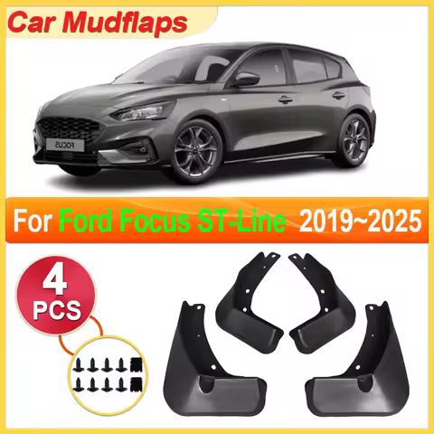 Car Mudguards Parts For Ford Focus MK4 ST Line C519 SA ST 2019~2025 Car Mudflap Fender Car Flare Cov