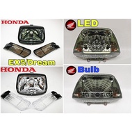 # Head Lamp Cover EX5 / Dream Honda With Signal Cover Diamond Smoke or Clear Combo SYM E Smart 110 T