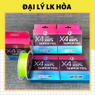 Dù PE X4 LK 100M Chuyên Câu Lure Dù Đánh Sốc Tốt Khả Năng Chịu Mài Mòn Cao