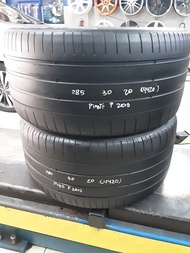 Used Tyre Secondhand Tayar PIRELLI P.ZERO (RF) 285/30R20 40% Bunga Per 1pc