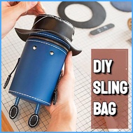 DIY Bag Set - Hand Knitting Material Kit - DIY Homemade Shoulder Bag / DIY Crossbody Bag - Cute Slin