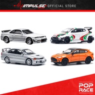 [PREORDER] Pop Race 1:64 Nissan GTR R33 Nismo 400R / Pandem GR Yaris R Lvery/ Lancer Evolution IV / 