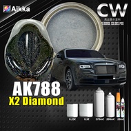 [ AK788 X2 Diamond 370ml / 0.25L / 0.5L ] AK Paint 2K Aikka DIY Aerosol Cat Spray Bottle Kaler Diamo