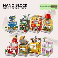Nano block Street View design nano block Gift ideas Birthday Gift Christmas Gift Building block Toys
