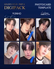 Ateez golden hour pt.4 digipack 潤浩小卡