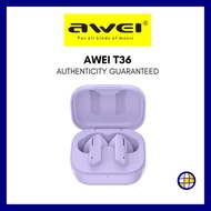 Awei T36 | TWS True Wireless Sports Earbuds with Charging Case