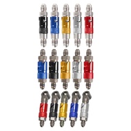 AN3 Brake Fluid Quick Release Disconnect Connector Adapter Brake Hose Line Fitting Adapter Aluminum