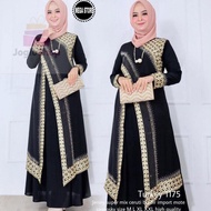 New Abaya Turki | Abaya Hitam | Gamis Abaya | Abaya Bordir + Payet |