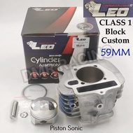 LEO THAILAND EX5 CLASS 1 Racing Custom Block Set 59mm 60mm with Piston Kit