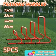 5pcs Training Hurdle Adjustable Bend Hurdle for Basketball Football Agility Training Jumping trainig