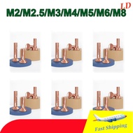 Copper countersunk head rivets GB869 percussion type flat head flat cone head solid rivets Copper d 