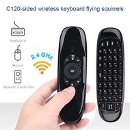 C120 2.4 Remote Control Air Mouse Wireless Keyboard For KODI Android Mini TV Box