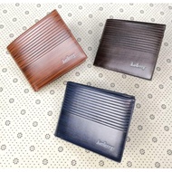 [READY STOCK] Jovian PU Leather Men's Short Wallet